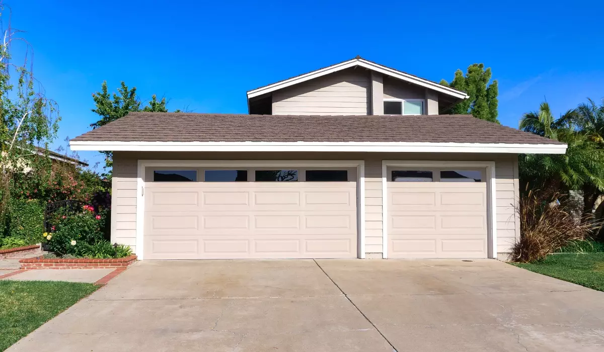 Automatic garage door security features