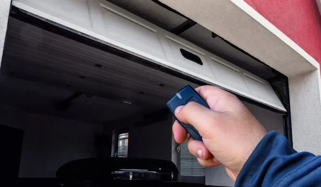 Garage door safety sensor