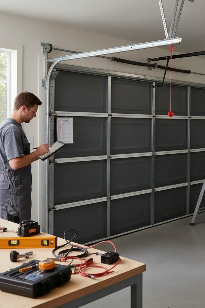 Garage Door Maintenance Inspection