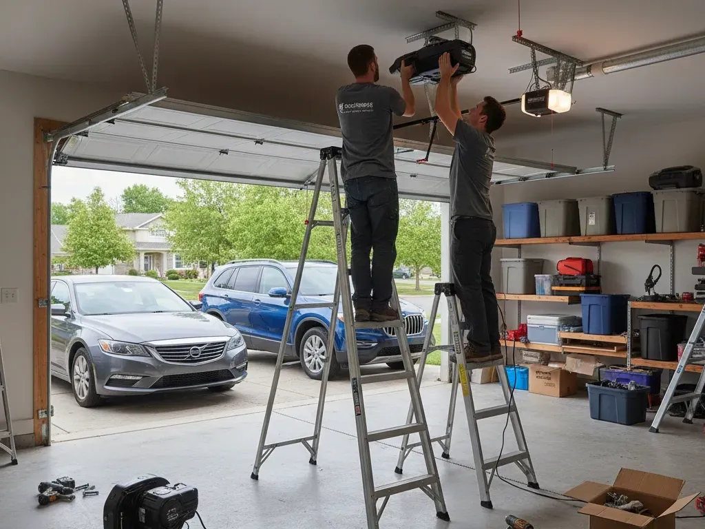 New Garage Door Opener Installation
