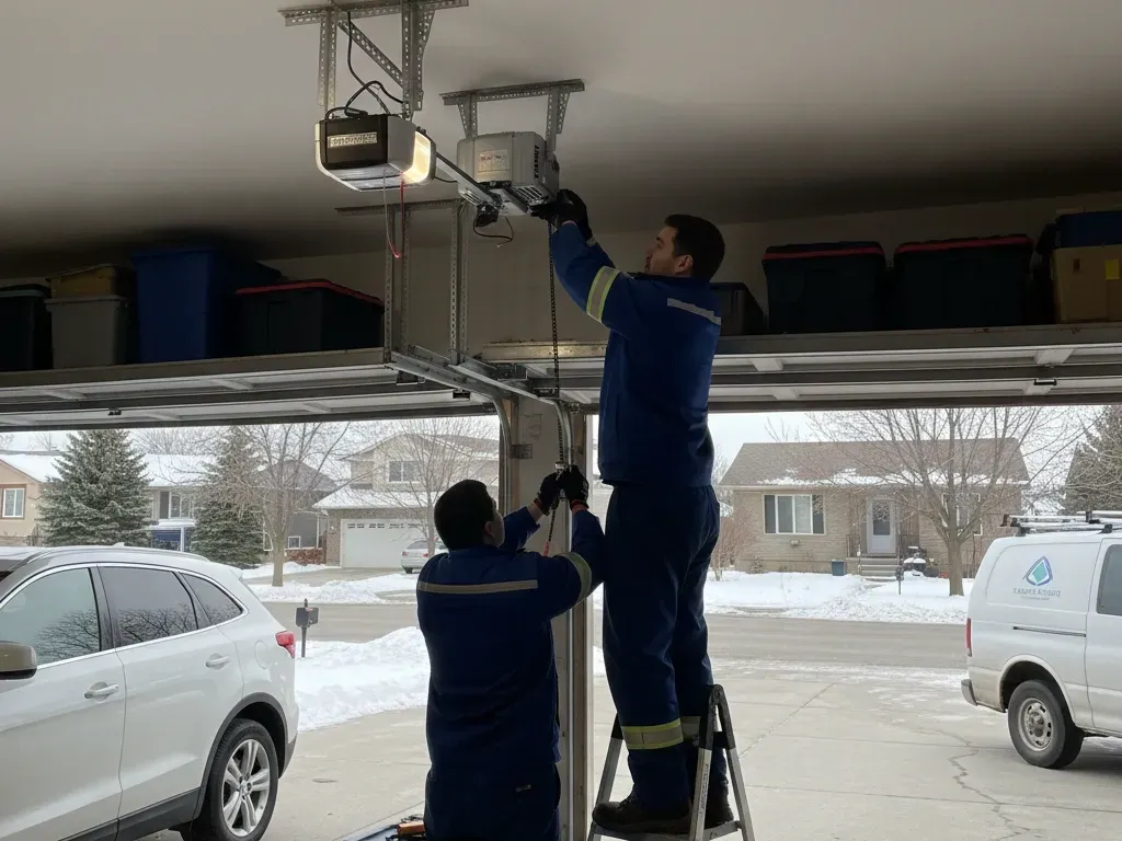 Professional garage opener installers